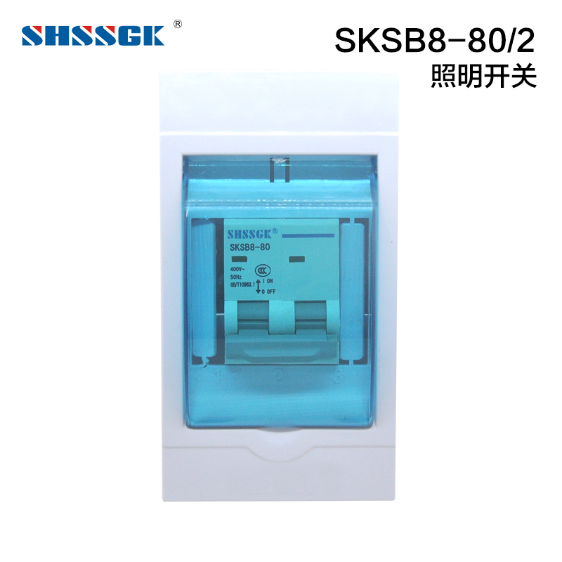 赛时工控(SHSSGK) SKSB8-80/2 照明开关(单位:台)配色