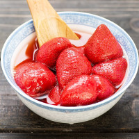 [5罐整箱组合]汇尔康 新鲜水果糖水罐头整箱 黄桃+橘子+山楂+椰果+草莓 各1罐 方便速食