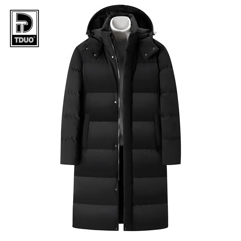 Tduo长款加厚羽绒棉服R21 件高清大图