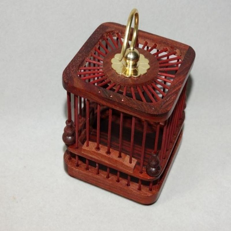 小款式小叶紫檀蝈蝈笼葫芦笼鸣虫笼子实木笼子