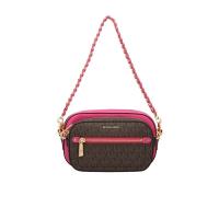 迈克·科尔斯(MICHAEL KORS)女款皮革单肩包饰徽标链条肩带时尚百