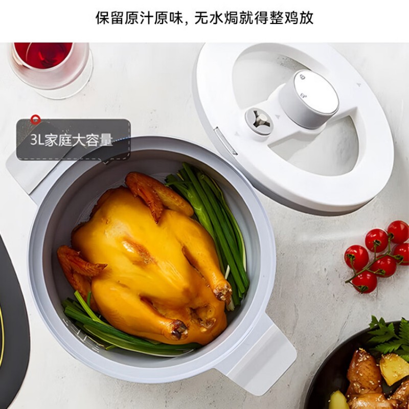 膳魔师(百膳锅)多功能 料理锅 EHA-4337A高清大图
