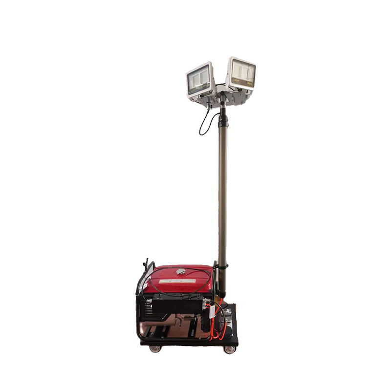 简工智能 YQ-05I 220V 4×100W 6000K(LED)IP65 强光升降照明装置 黑色