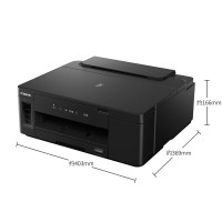 佳能GM2080 A4黑白喷墨加墨式墨仓连供照片相片打印机无线WIFI手机连接打印家用办公A4办公文档打印机
