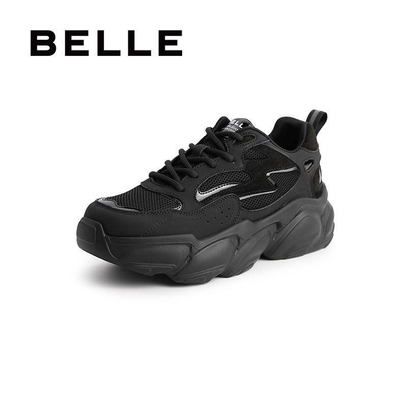 BELLE/百丽2021春新款休闲运动风厚底女老爹鞋32533AM1