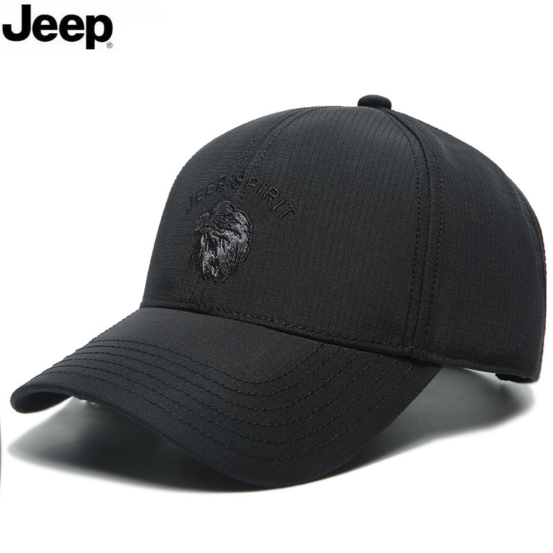 JEEP 吉普 四季棒球帽子男女时尚休闲帽欧美潮流鸭舌帽遮阳帽男士