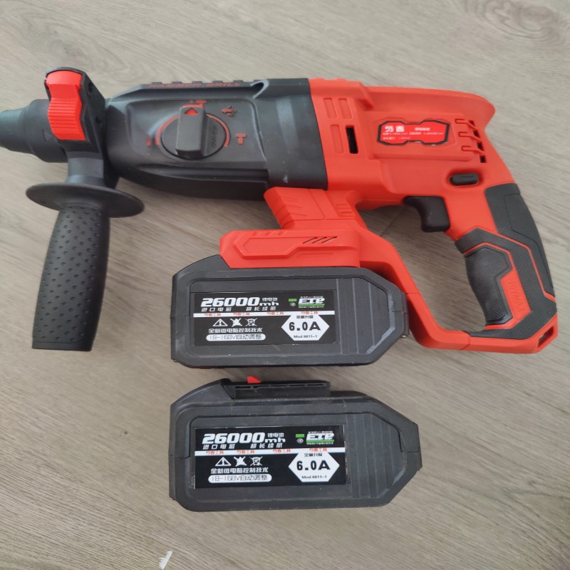 芍春 锂电冲击钻 两电一充WJ-3台高清大图