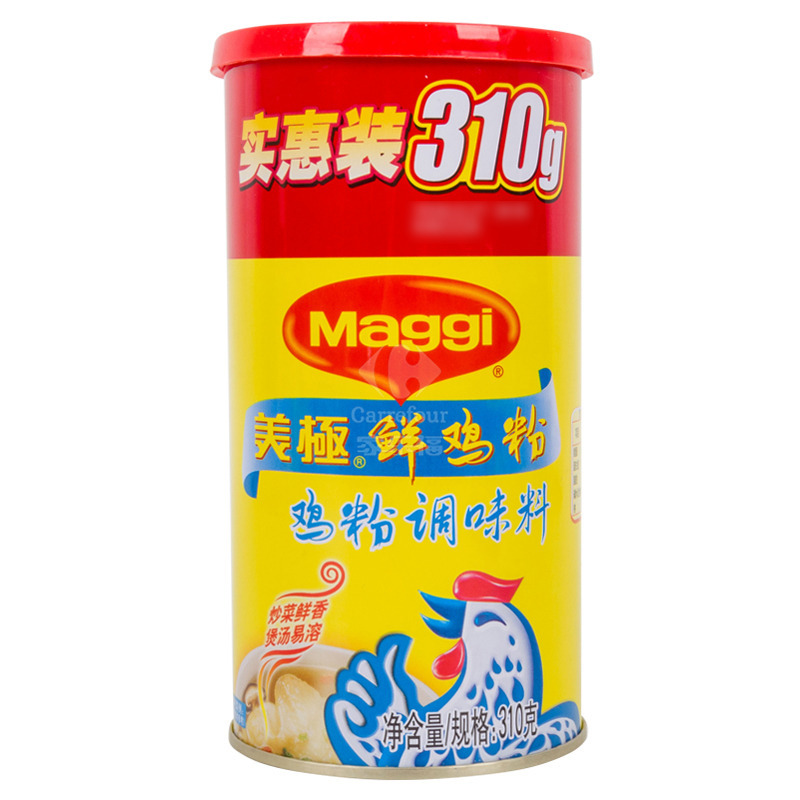 雀巢美极鲜鸡粉310g 调味品 调味料 鲜味浓厚 炒菜调料