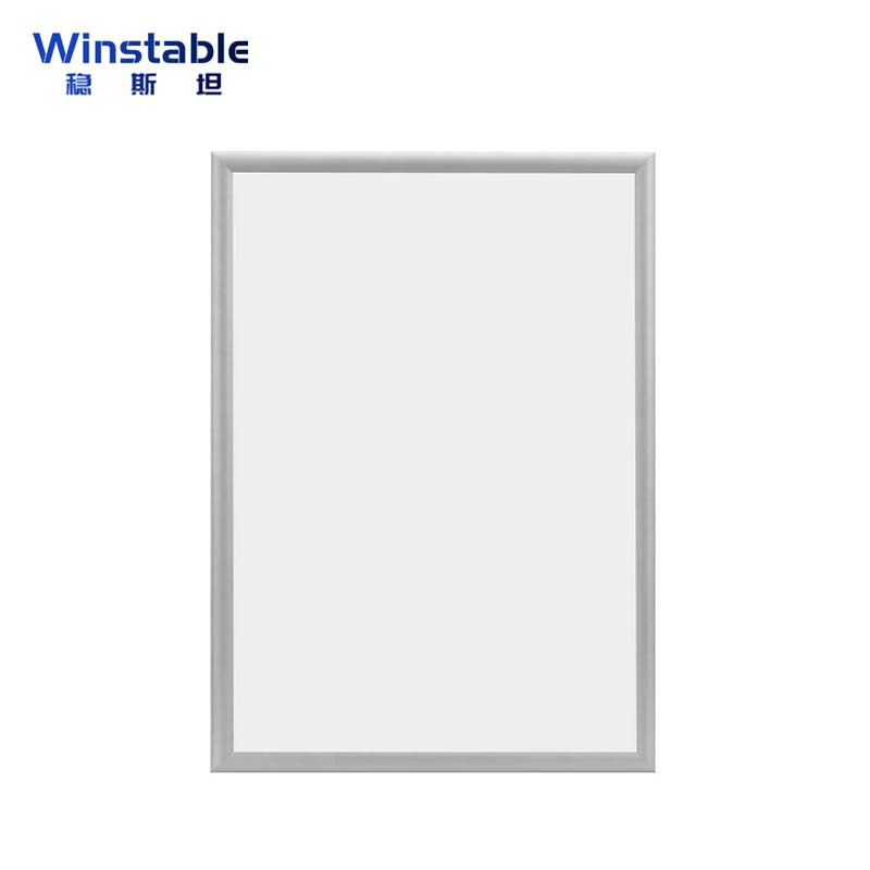 稳斯坦(Winstable)WST246 展示框广告牌 画框装裱 开启式 展示贴 钉墙边框(A1银色直角)
