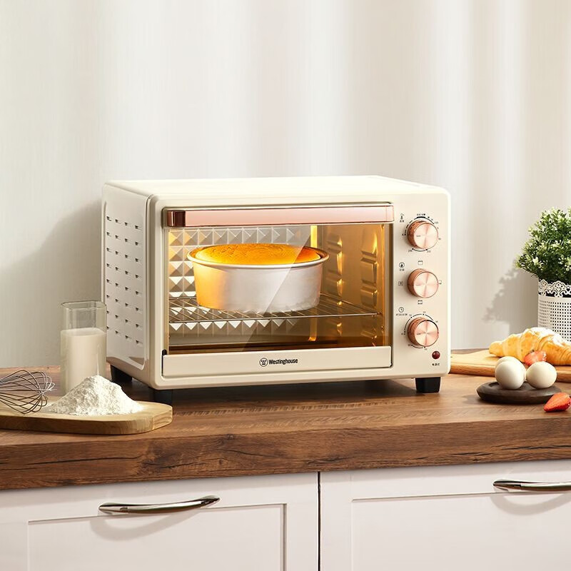 西屋westinghouse多功能电烤箱上下管独立温控镀锌板内胆32l烤箱wto