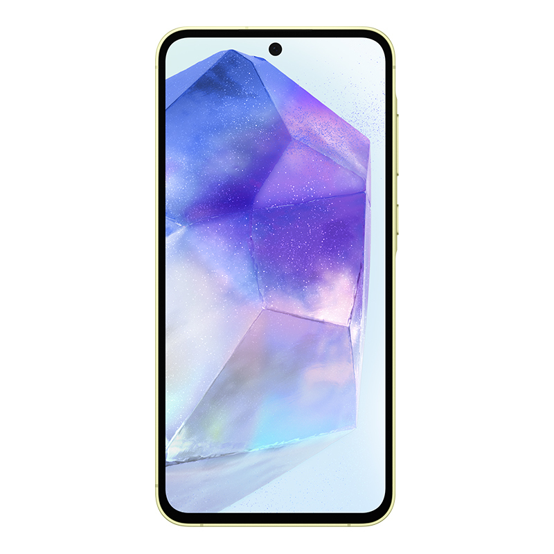 三星 SAMSUNG Galaxy A55 8GB+256GB 120Hz超顺滑全视屏 IP67级防尘防水 5000mAh长续航 柠柚黄 5G手机
