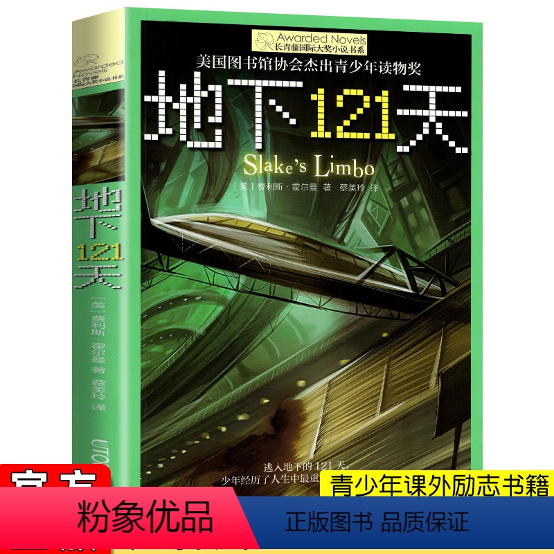地下121天 【正版】地下121天 霍尔曼儿童文学故事书 长青藤大奖小说书系列8-9-12-15岁三四五六年级中小学生课