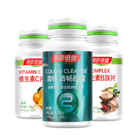 汤臣倍健(BY-HEALTH) 瓶装 清好清畅胶囊400mg/粒*60粒送vb50片+VC30片膳食营养补充剂24g/瓶