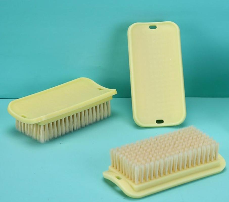 朋意超软刷衣服刷子婴儿洗衣刷板刷家用清洗鞋洗羽绒服专用软毛刷-普通款【软毛刷】;3个【加厚加大】