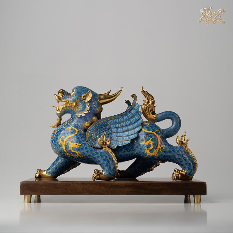美帮汇全铜摆件《景泰蓝貔貅》铜工艺品 家居饰品 摆件高清大图