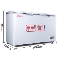 星星(XINGX) 426升商用大容积卧式单温冰柜 冷藏冷冻转换冷柜 BD/BC-426E