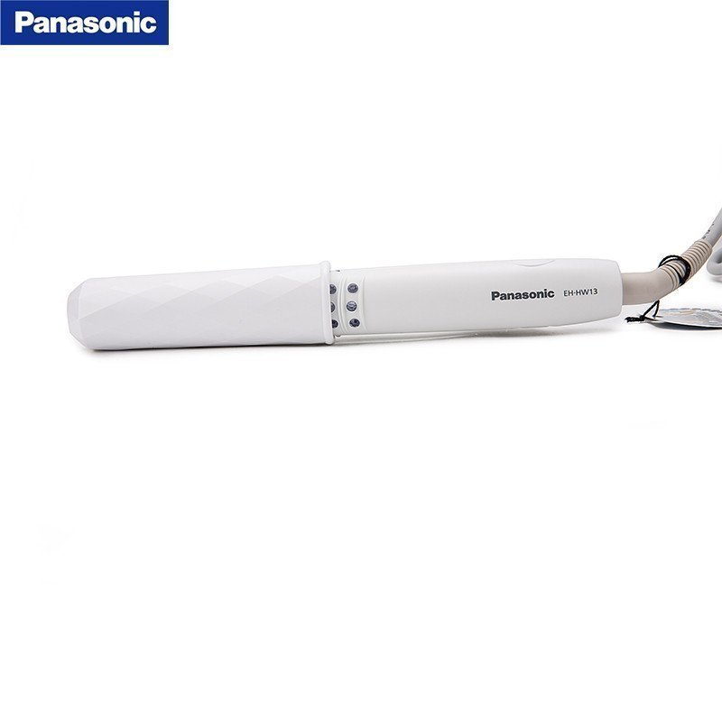 松下 (Panasonic) 卷发棒 EH-HW13-W 卷/直两用卷发直发夹板 刘海烫发美发卷发器直发器直板夹