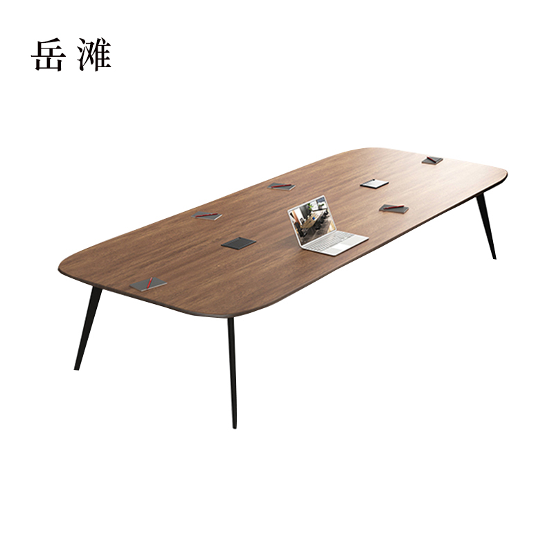 岳滩会议桌工作桌培训桌小型洽谈桌长3.6米宽1.38米[工厂现做 7天内发货]