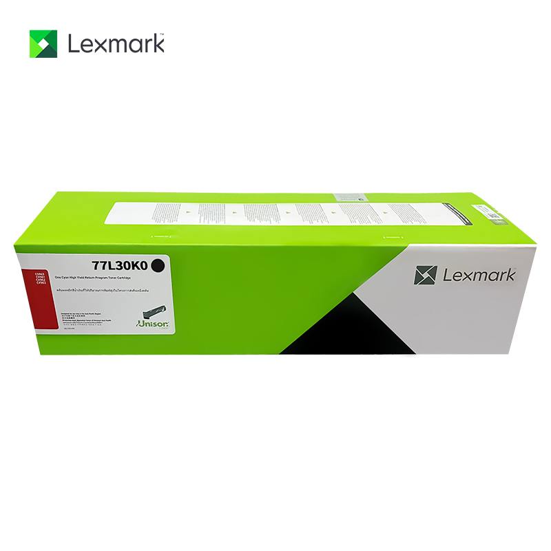 利盟(Lexmark)77L30K0/C/M/Y 碳粉盒高清大图