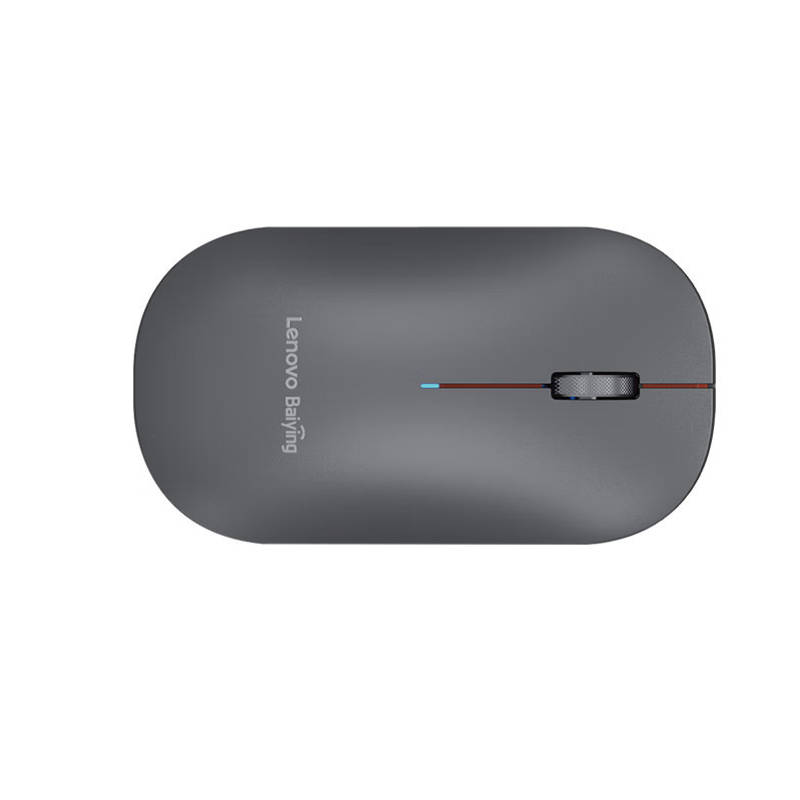 联想(Lenovo)Thinkplus 无线鼠标 WL80/商务办公家用.高清大图