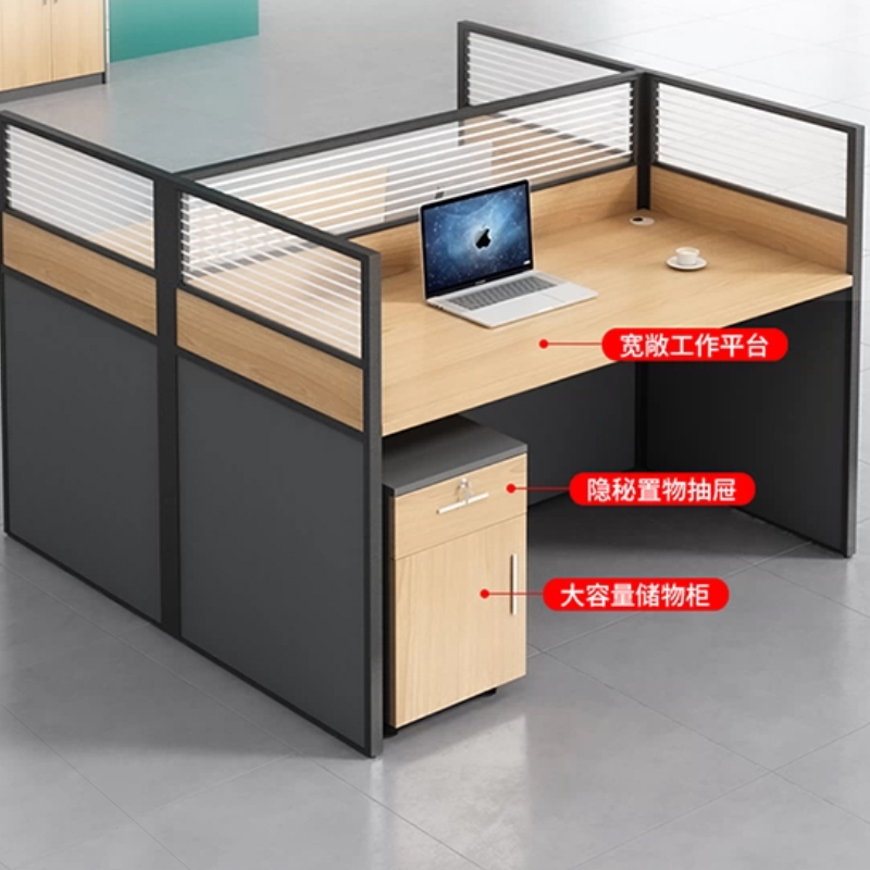 江莱 办公桌两人位JL-BGZC-040/2400*600*1100MM/张高清大图