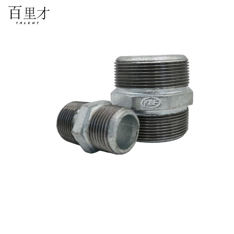 百里才 镀锌对丝 DN100 个