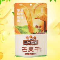 三只松鼠芒果干蜜饯零食休闲小吃厚切芒果干120g*1袋