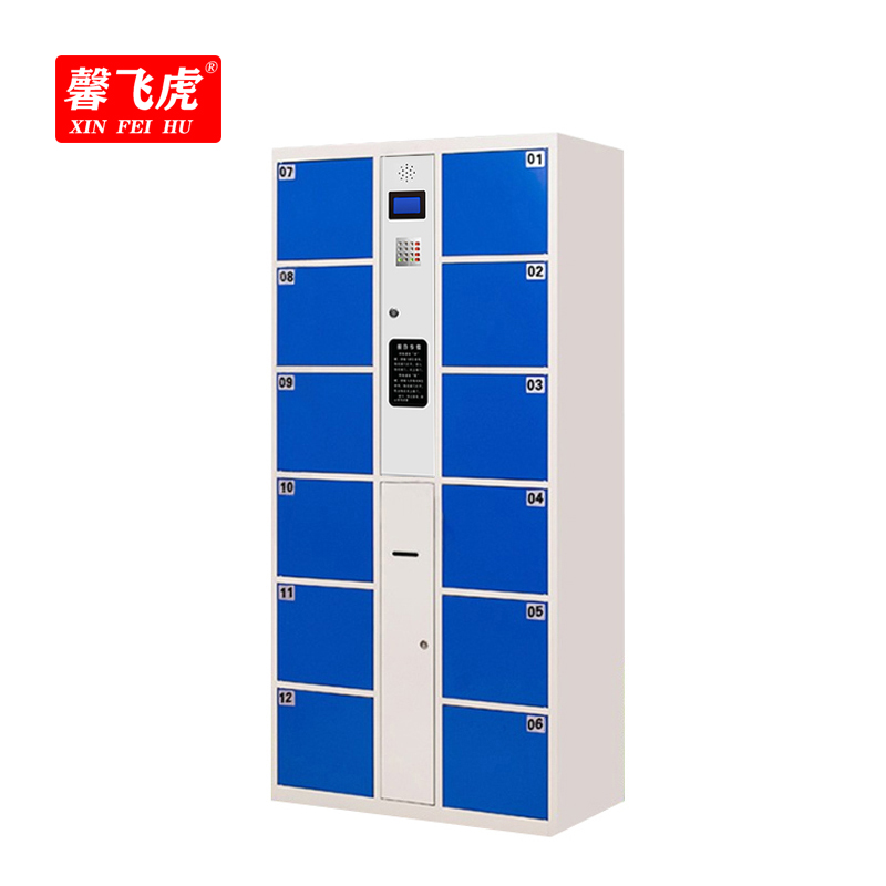 馨飞虎智能寄存柜可定制12门存包柜电子储物柜行李柜 XFH-CF12/台高清大图