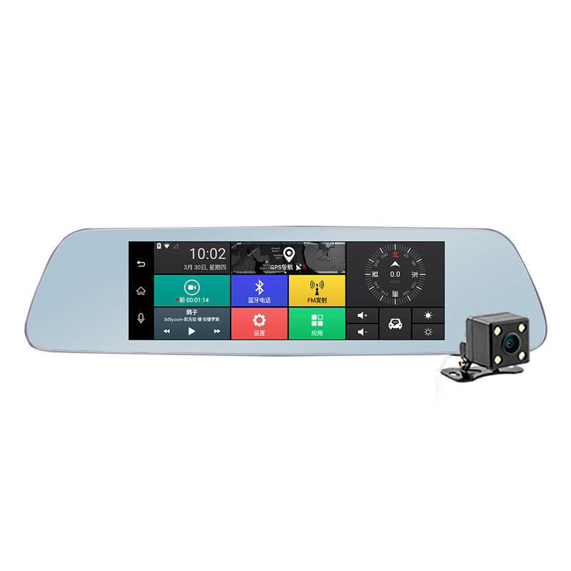 凌度(BLACKVIEW)A912智能行车记录仪高清大屏前后双录手机APP远程定位防盗蓝牙通话固定测速导航行车轨迹