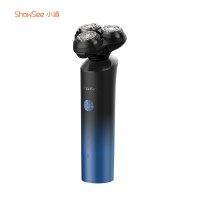 小适（Showsee）电动剃须刀F1-B 男士刮胡刀 三刀头 全身水洗 充电式