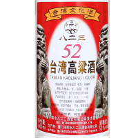 明水堂台湾高粱酒金门浓香型八二三52度600ml*6瓶高度白酒