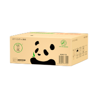 心相印竹π系列15包120抽三层塑装面巾纸(箱装)