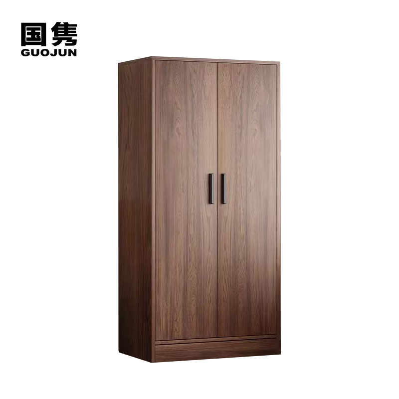 国隽 GUOJUN 两门木制更衣柜 800*560*1960mm 个高清大图