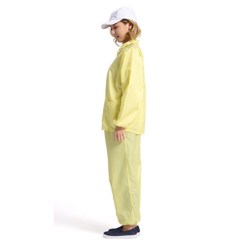 昇海诺(SH) 分体式防尘防静电服-黄色L(单位:套)