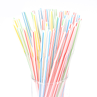 SCP 一次性吸管 SCP-3171 彩条吸管可弯曲果汁饮料吸管(100支/包)(包)