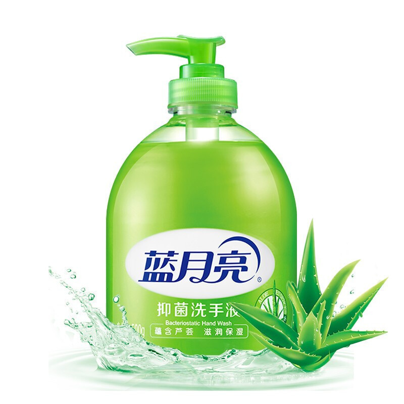 蓝月亮 芦荟抑菌洗手液 500g/瓶 12瓶/箱