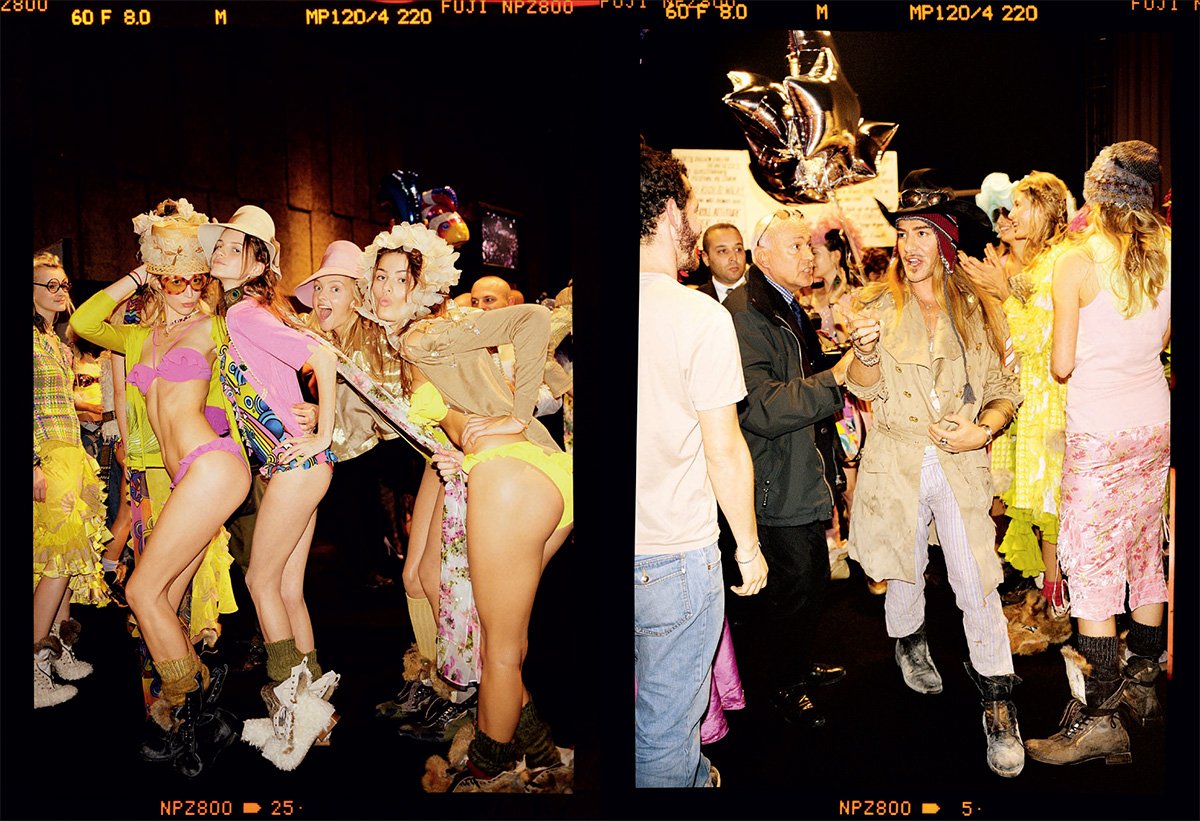 [醉染正版]中图跨境 英文原版 John Galliano: Unseen 约翰·加利亚诺:无形 时尚模特服装摄影画册高清大图