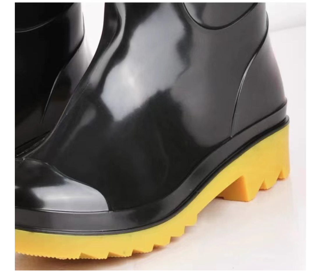 炅奇纺 防水耐油耐酸碱高筒雨靴 高筒橡胶 双高清大图