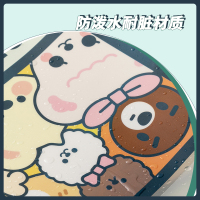 名创优品 (miniso) 奇萌泰迪系列礼品包装盒大号中号购物袋潮流个性大容量(大号黄色)