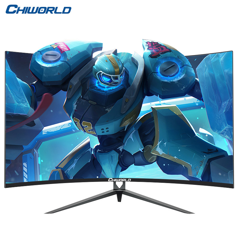 指天下 32英寸超薄曲屏 窄边框 液晶显示器 144hz HDMI高清游戏电竞曲面显示屏