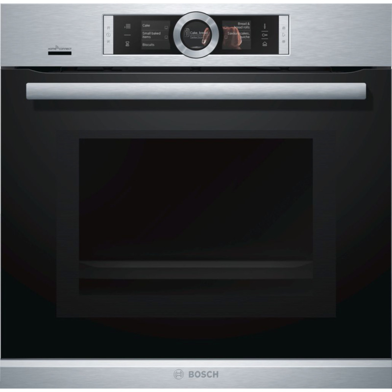 Bosch/博世 HNG6764S7W 8系 嵌入式微波烤箱带蒸汽辅助功能 家居互联