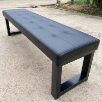 先围 长条凳子 仿牛皮凳长150cm 个