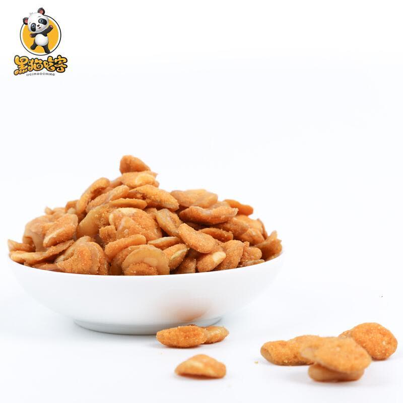 黑猫吃客蟹黄蚕豆210g/袋干果休闲蚕豆零食非散装坚果炒货图片