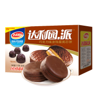 达利园巧克力派1000g饼干糕点 办公室点心宿舍小零食