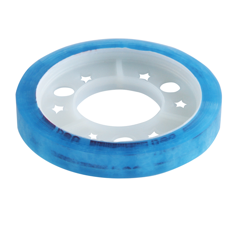 得力30007彩色强韧型文具胶带8mm*30y*38um(混)(12卷/筒)[3筒装]高清大图
