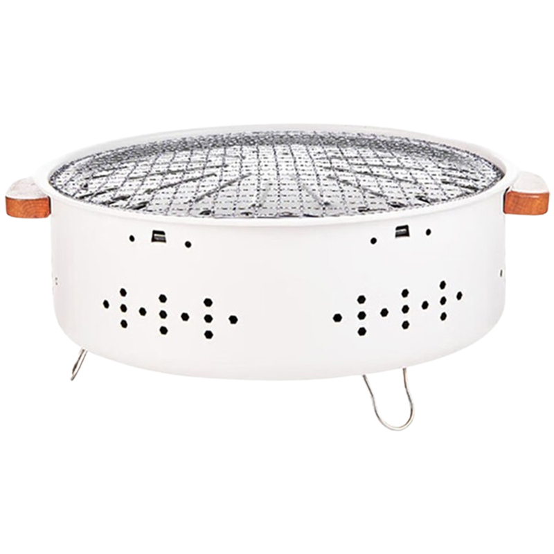 尚烤佳围炉分离设计通风助燃全身水洗一炉多用雅白款SKJ-406