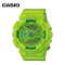 卡西欧(CASIO)手表 G-SHOCK系列夜跑精灵Mini糖果绿运动男表GMA-S110CC-3A