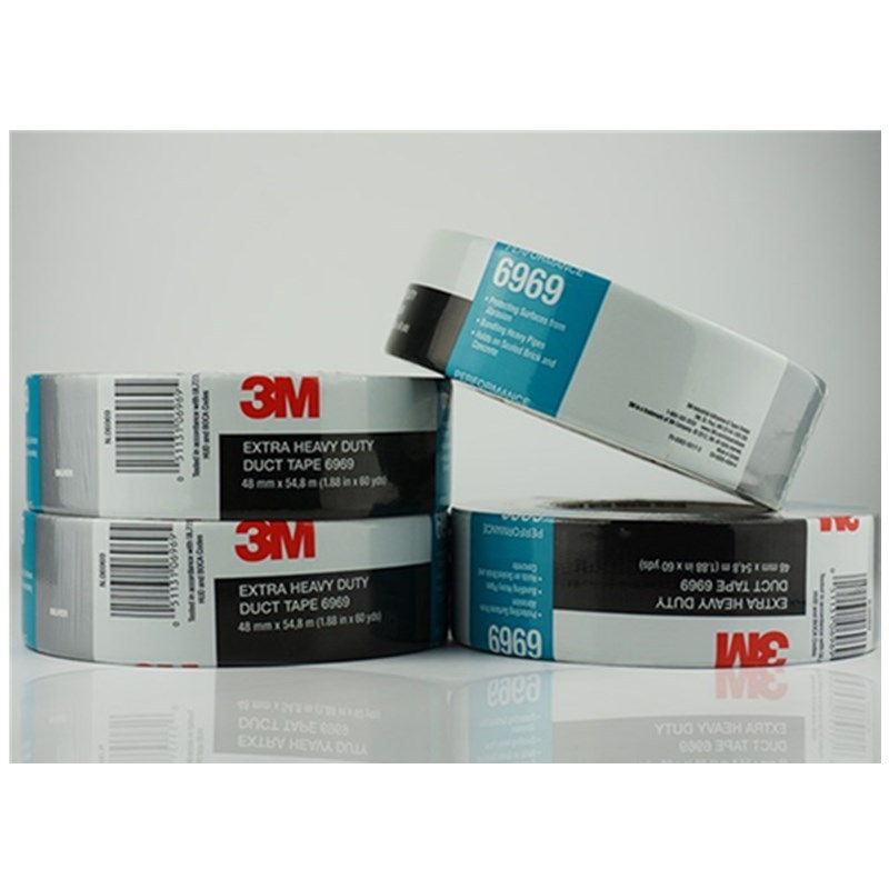3M 6969 布基修补胶带48mm×54m 银灰色