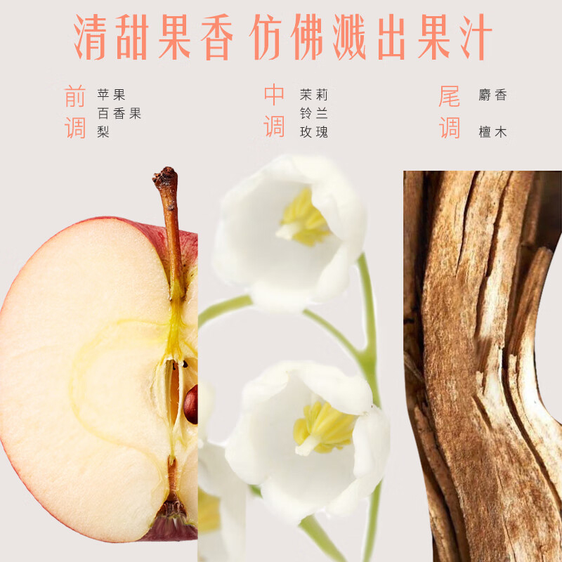 发之食谱洗发水蓬松/控油/柔顺苹果姜滋养修护洗发露530ML+润发乳530G