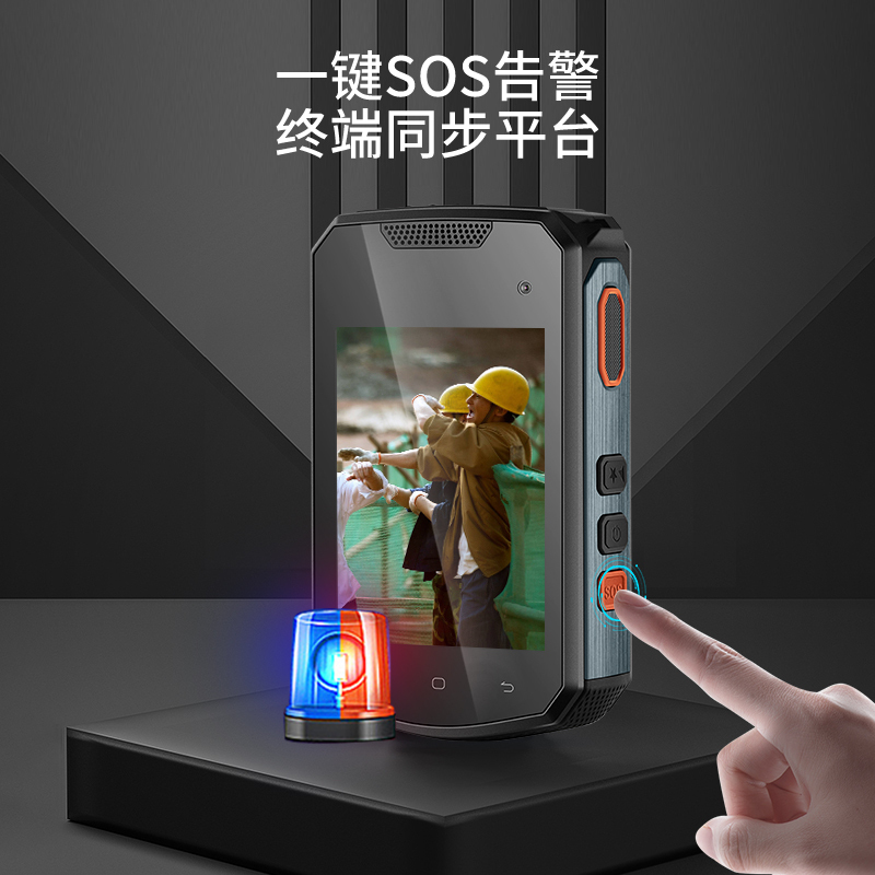 5G网络版记录仪8000W像素2.8寸屏幕256G独立北斗定位精准1米智能AI人脸识别车牌识别